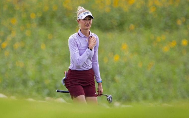 Nelly Korda Battles Through Injury and Texas Heat to Stay in Contention at KPMG Women’s PGA Championship