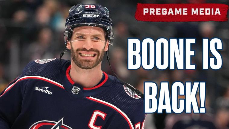 The Columbus Blue Jackets Welcome Boone Jenner and Kirill Marchenko Back To The Lineup
