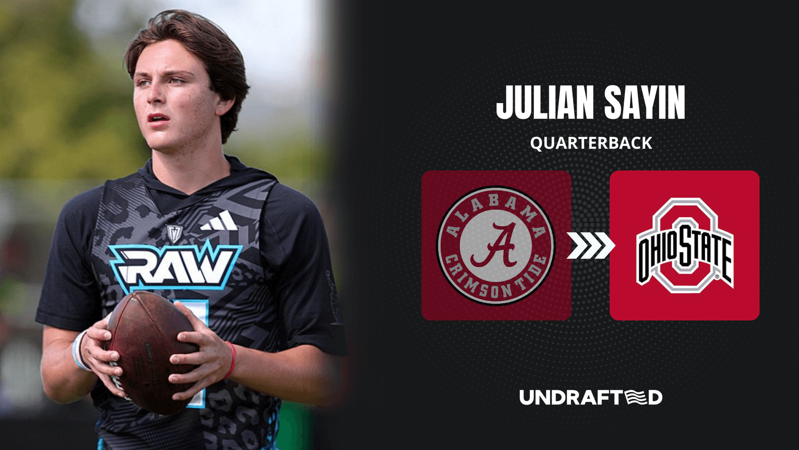Julian Sayin, ESPN's Top Quarterback Recruit, Transfers to Ohio State