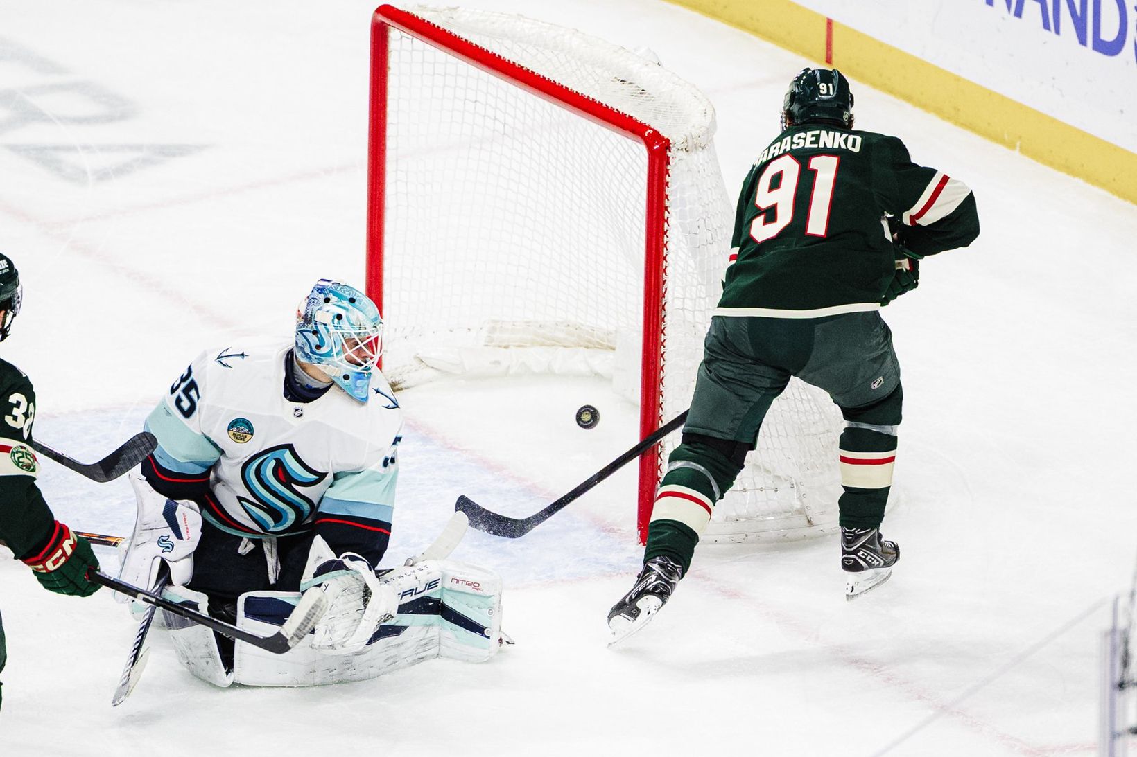 Minnesota Wild vs Seattle Kraken — Photo Credit: Elijah Scott/Undrafted
