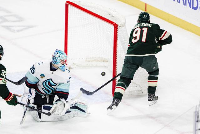 Minnesota Wild vs Seattle Kraken — Photo Credit: Elijah Scott/Undrafted