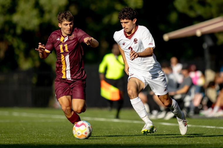 Boston College Men's Soccer Kicks Off Season with 2-2 Draw Against Iona