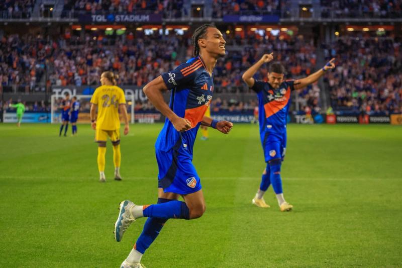 FC Cincinnati Erupts for Six Goals in Wild Rout of Orlando as Evander Makes Club History