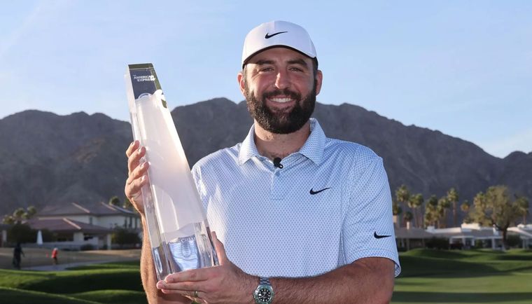 Scottie Scheffler Dominates The American Express, Stomps Field in Desert Statement Win