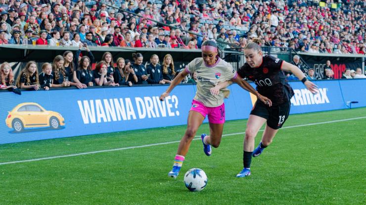 San Diego Wave FC at Portland Thorns FC — Photo Credit: Aaron Leopold/Undrafted