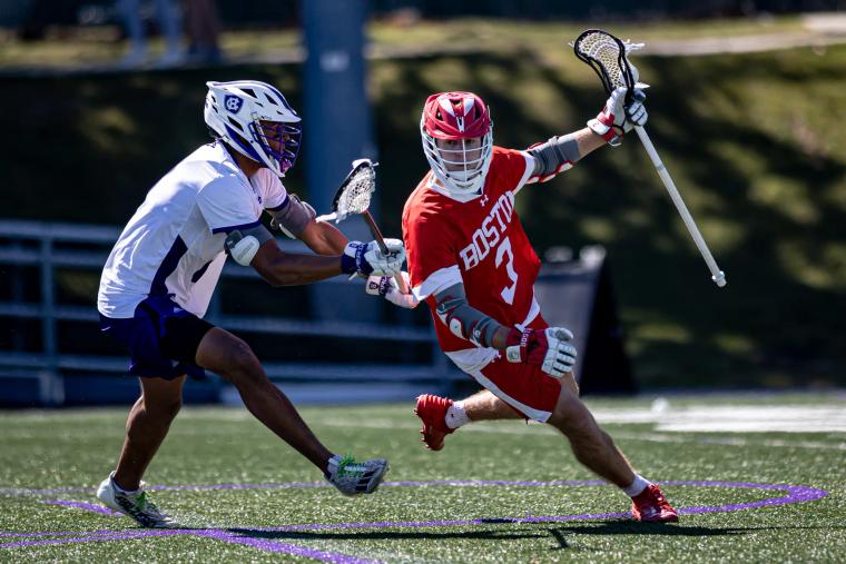 Vince D'Alto's Landmark Day Leads Boston University to Dominant Win Over Holy Cross