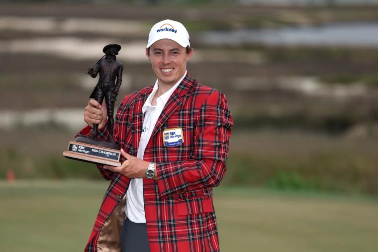 Matt Fitzpatrick Beats the World's Best Player in a Playoff at Harbour Town With One of the Best Shots of the Year