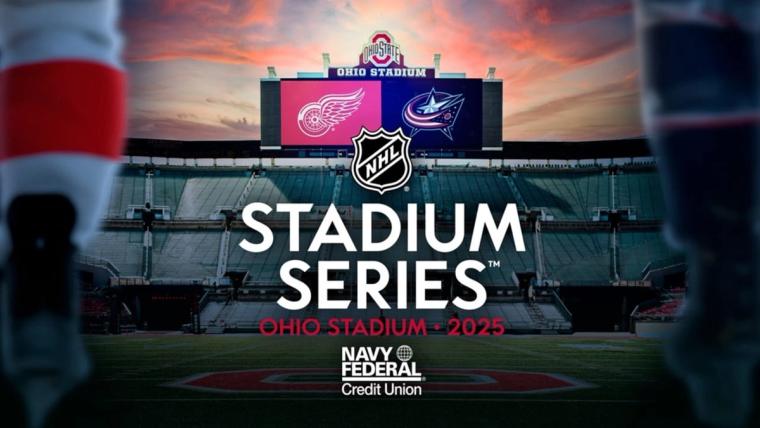 Detroit Red Wings To Play Columbus Blue Jackets In NHL Stadium Series 2025