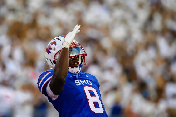 SMU Dominates Houston Christian with a 59-7 Victory, Led by Brashard Smith’s Impressive Performance