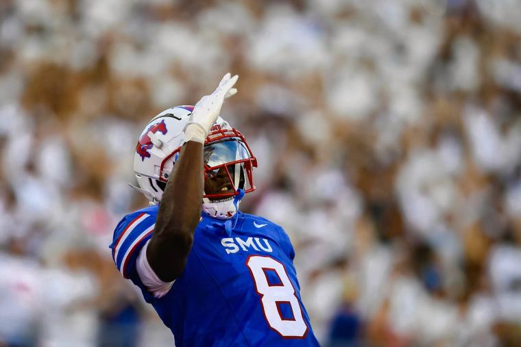 SMU Dominates Houston Christian with a 59-7 Victory, Led by Brashard Smith’s Impressive Performance