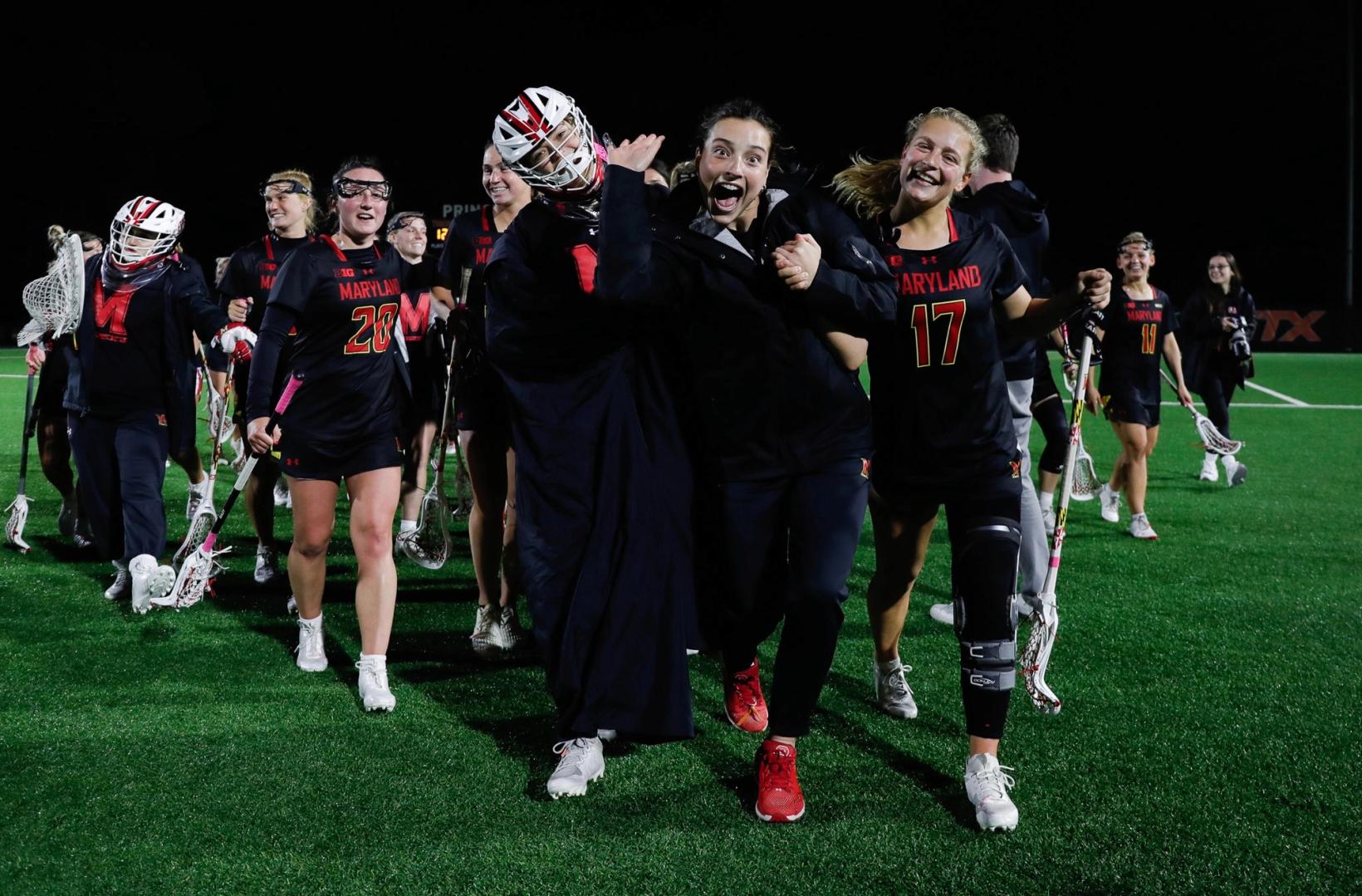 Maryland Women's Lacrosse Rebounds with Win Over Princeton in Season Finale