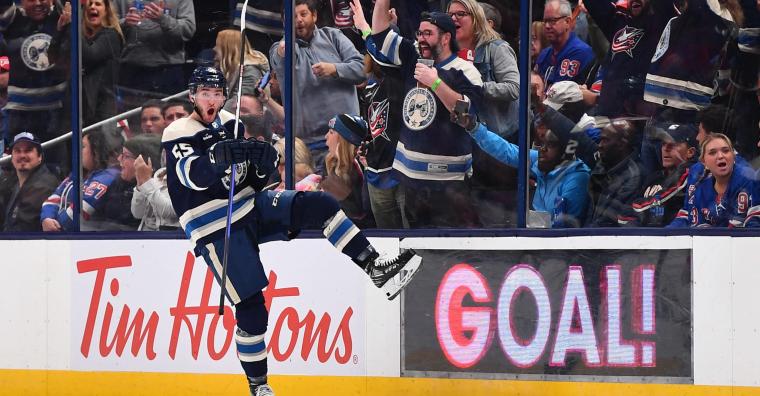 Boone Jenner's Hat Trick Leads Columbus Blue Jackets to Victory Over New York Rangers