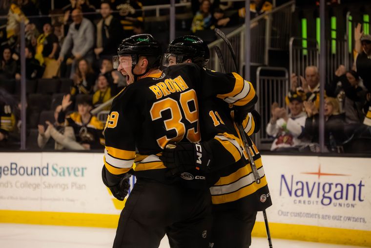 Providence Bruins Secure First-Round Bye with a Strategic 4-2 Win Over Springfield Thunderbirds