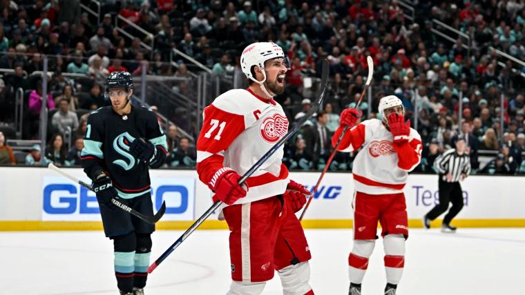 Detroit Red Wings Dylan Larkin Sidelined Two Weeks With Lower-Body Injury