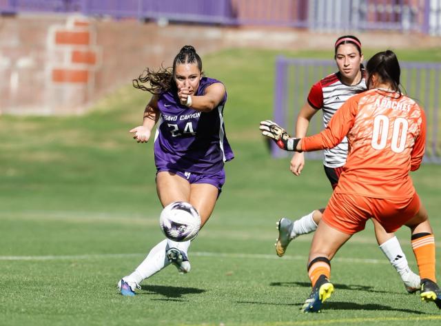 Cochise College at Grand Canyon women's soccer, spring 2026 exhibition — Photo Credit: David Venezia/Undrafted
