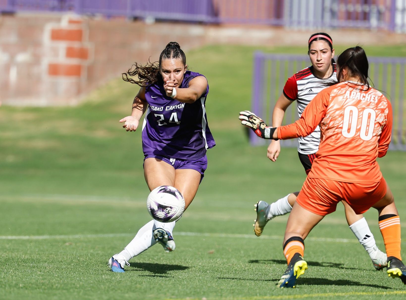 Cochise College at Grand Canyon women's soccer, spring 2026 exhibition — Photo Credit: David Venezia/Undrafted
