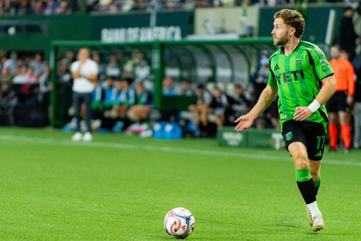 Wide action Austin FC vs Portland Timbers at Providence Park — Photo Credit: Aaron Leopold/Undrafted