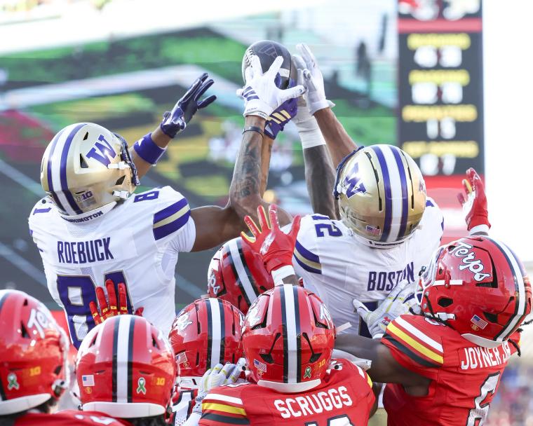 Huskies Stun Terps With 21-Point Fourth Quarter Comeback in Big Ten Shockwave