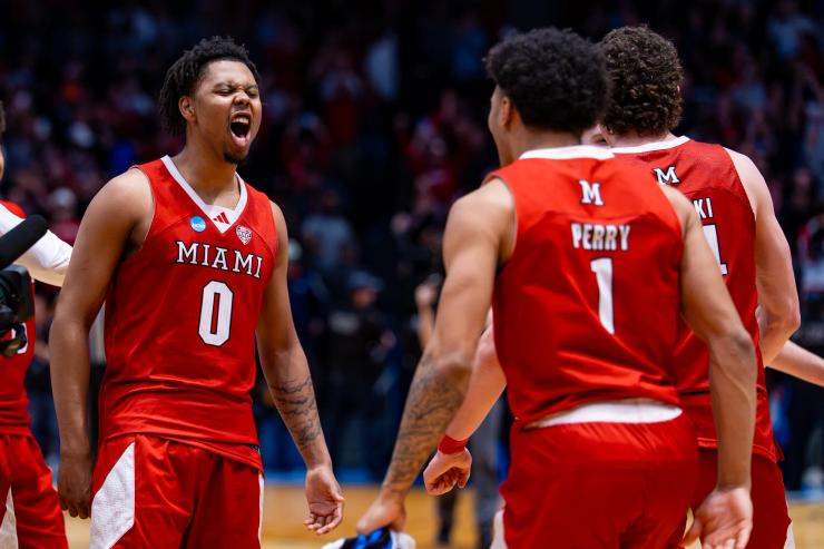 RedHawks Silence the Doubters: Miami (OH) Tops SMU 89-79 in First Four Thriller