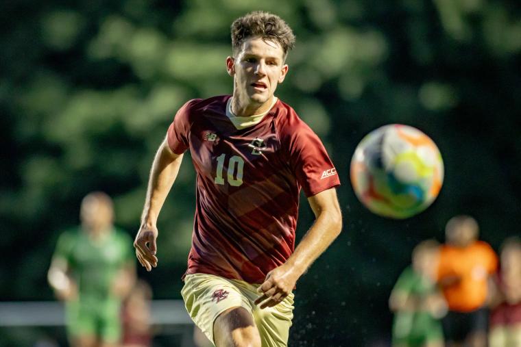 Boston College Defeats Dartmouth 2-1 in Men's Soccer Season Opener