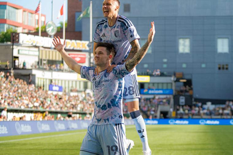 Preston Judd Stuns Portland Early as San Jose Earthquakes Cruise Past Timbers 3-1