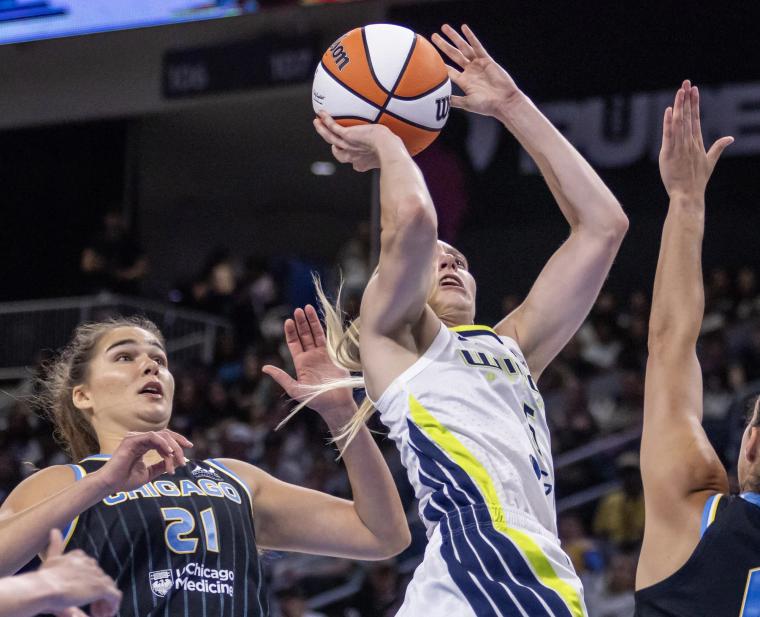 Chicago Sky Find a Spark as Rebecca Allen Shines and Angel Reese Extends Double-Double Streak