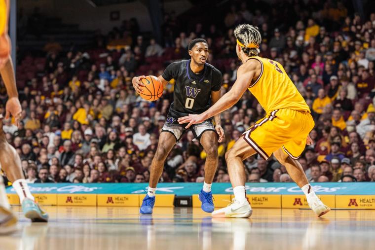 Washington Outlasts Minnesota for First Big Ten Road Win, Ending Six-Game Skid