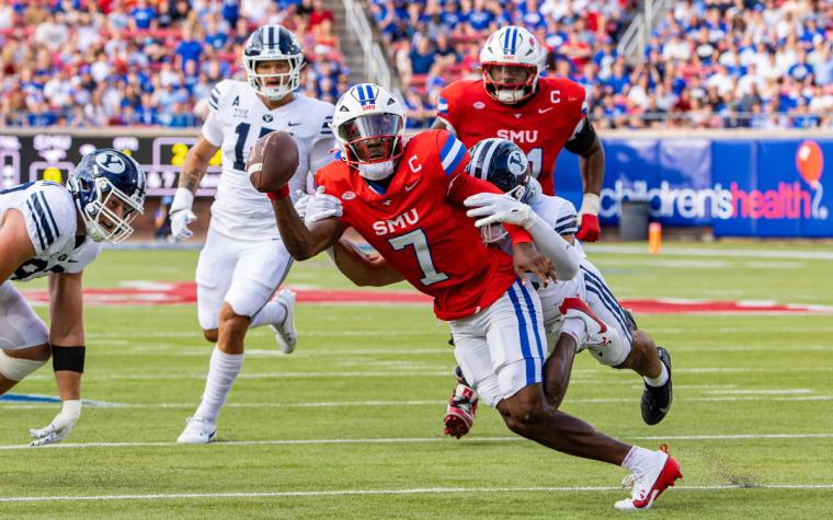 BYU Edges SMU in Gritty 18-15 Victory to Remain Undefeated