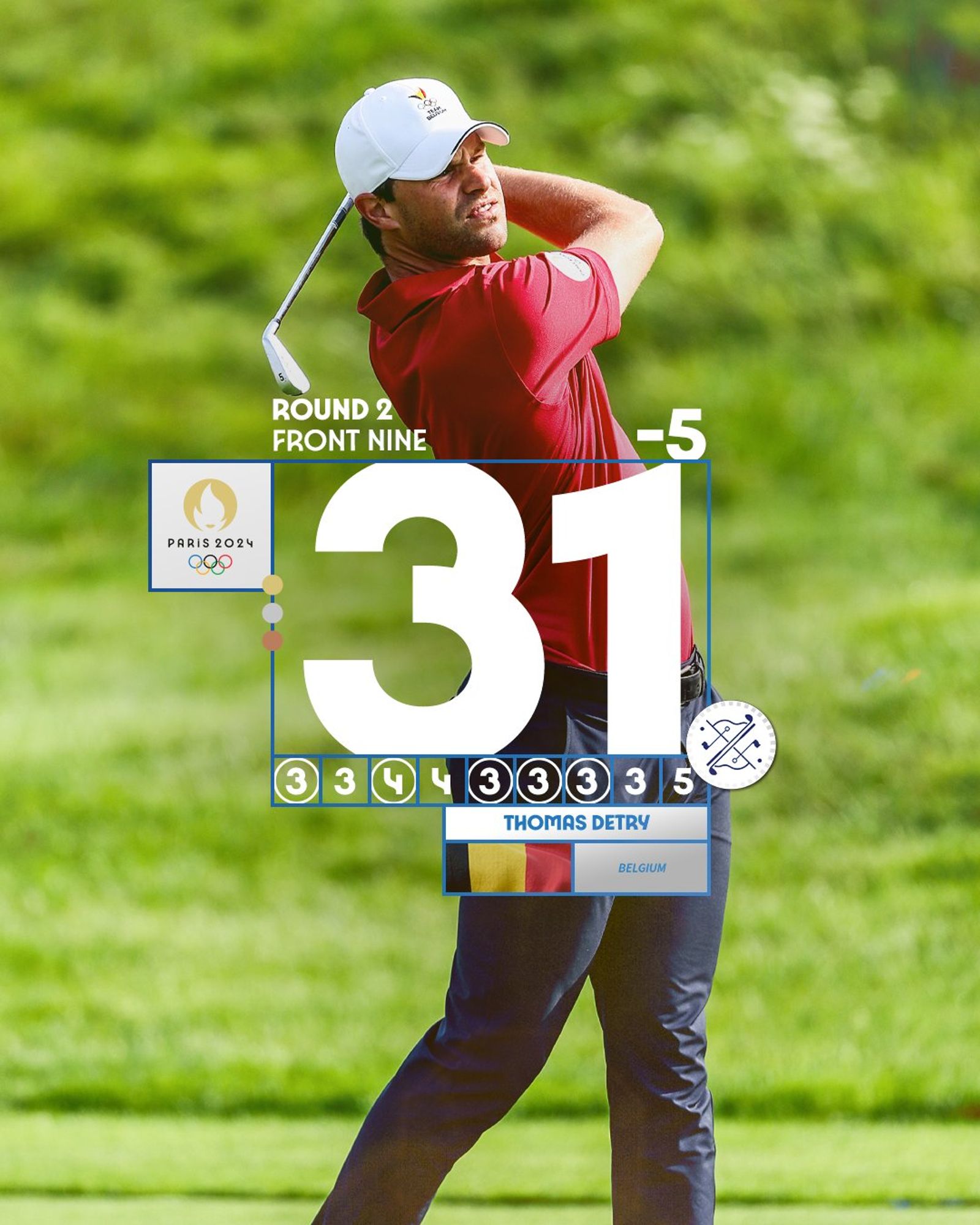 Olympic Golf via Twitter