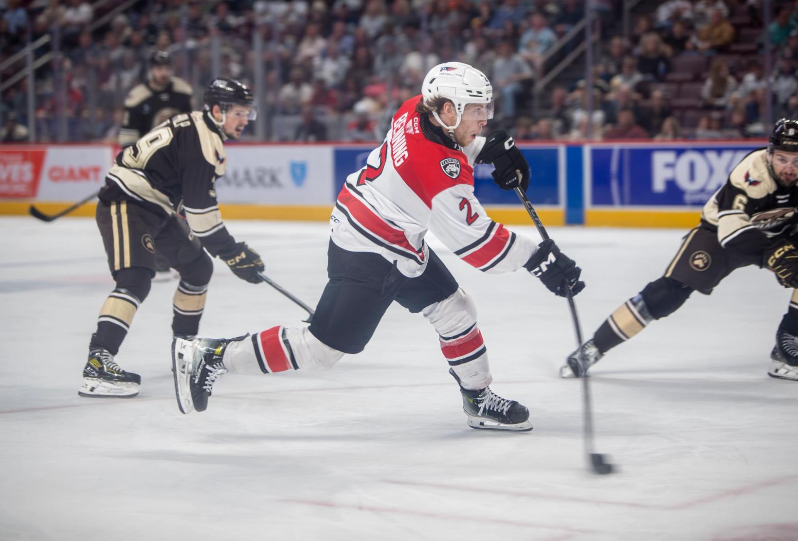 Charlotte Checkers Sweep Hershey Bears to End Bears’ Calder Cup Streak