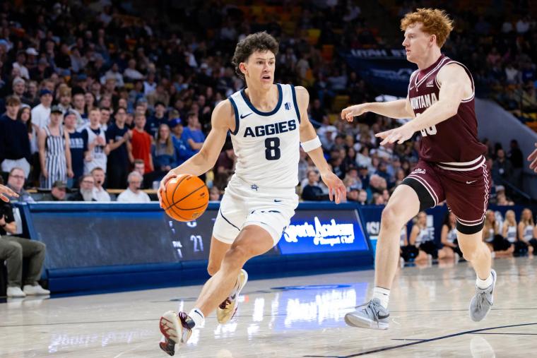 Utah State Stays Perfect with Explosive Win Over Montana