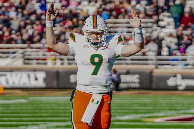 Hurricanes Soar to Victory: Van Dyke and Parrish Lead Miami's Dominant Win Over Boston College