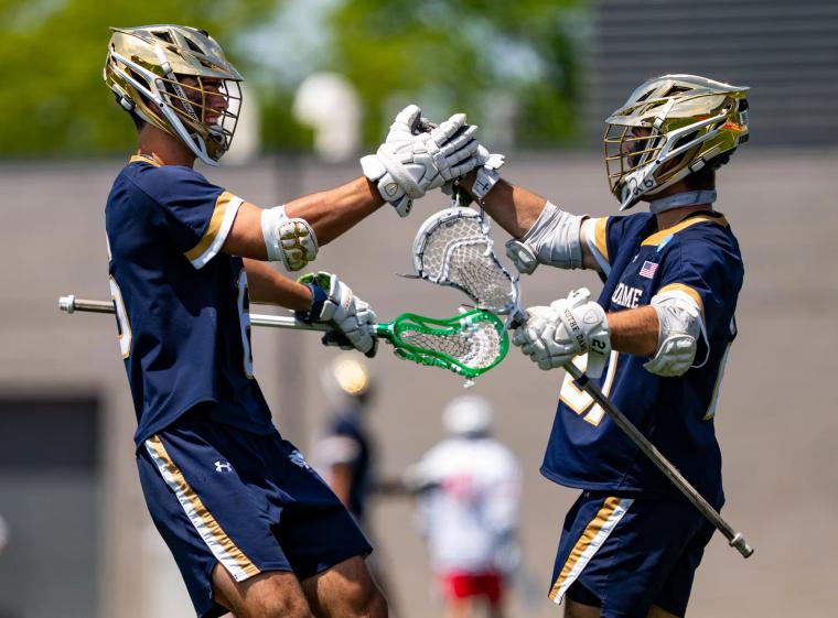 Notre Dame Ends Ohio State’s Historic Lacrosse Season with Commanding NCAA First-Round Win