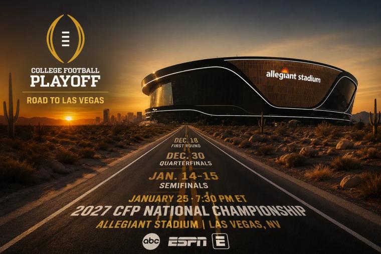 2026-27 College Football Playoff Schedule: Full Dates, TV Times, and the Six-Week Road to Las Vegas