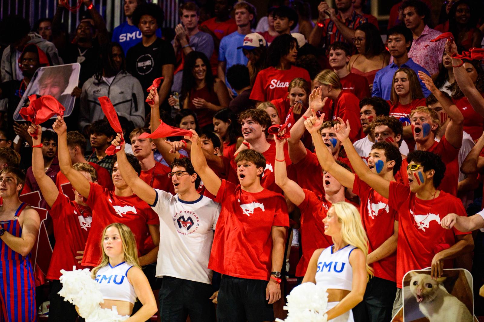 SMU vs Texas five-set thriller action — Photo Credit: Luis Revilla Mata/Undrafted