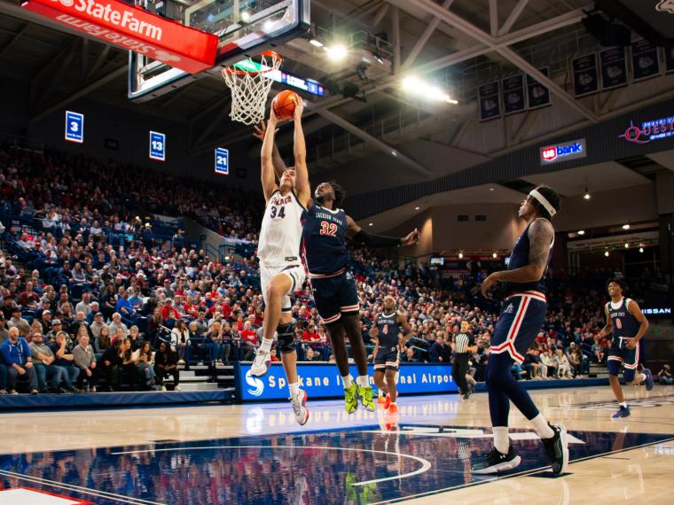 Gonzaga Dominates Jackson State in Convincing Win