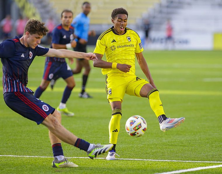 Columbus Crew 2 Edges New England Revolution II in a 2-1 Thriller