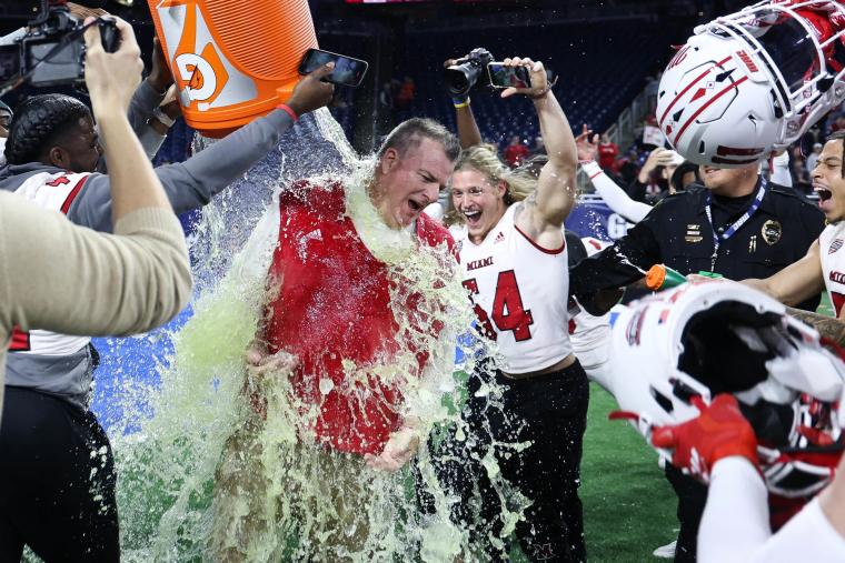Brett Gabbert's Inspiring Call to Action Ignites MAC Championship Triumph