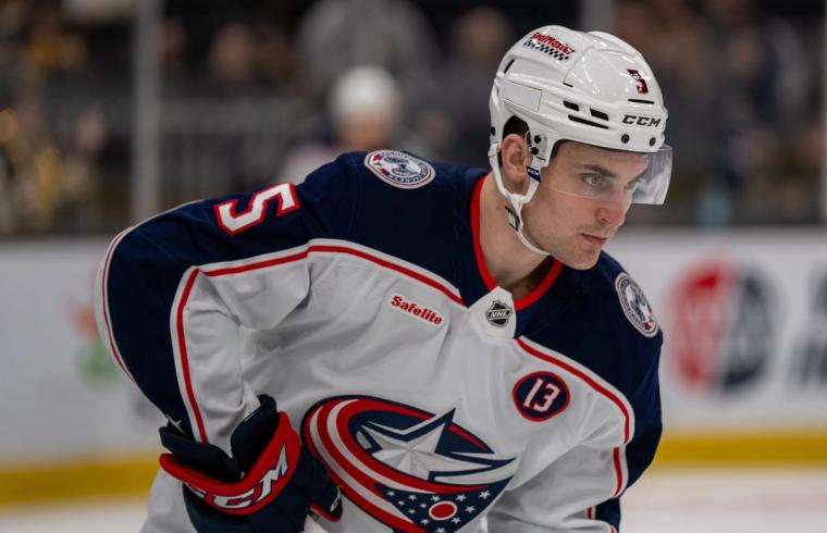The Columbus Blue Jackets Call Up Denton Mateychuk