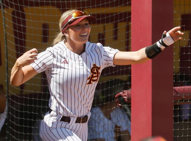 Arizona State softball vs UTEP at Farrington Stadium in Tempe — Photo Credit: David Venezia/Undrafted