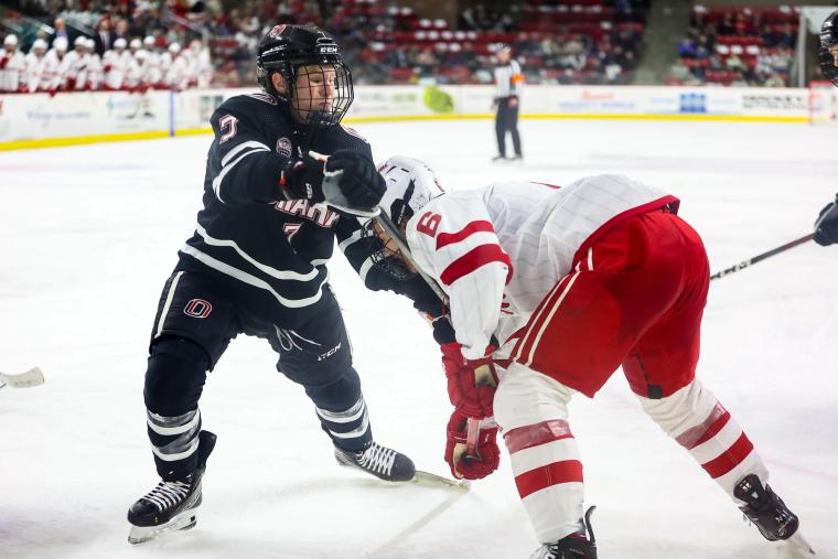 Dramatic Finish Sees Omaha Edge Out Miami in High-Stakes Hockey Clash