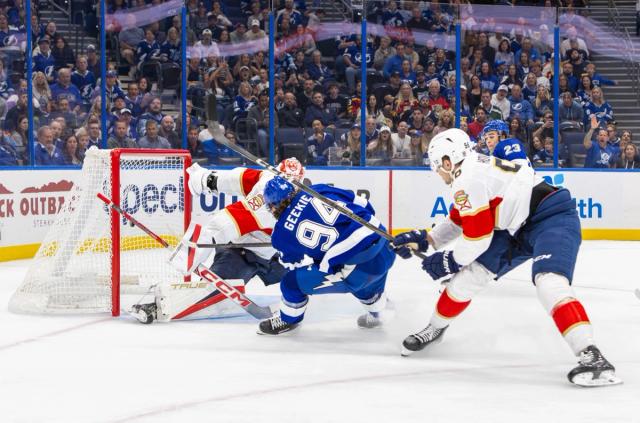 Tampa Bay Lightning vs Florida Panthers preseason game at Benchmark International Arena — Photo Credit: Samantha Diane/Undrafted