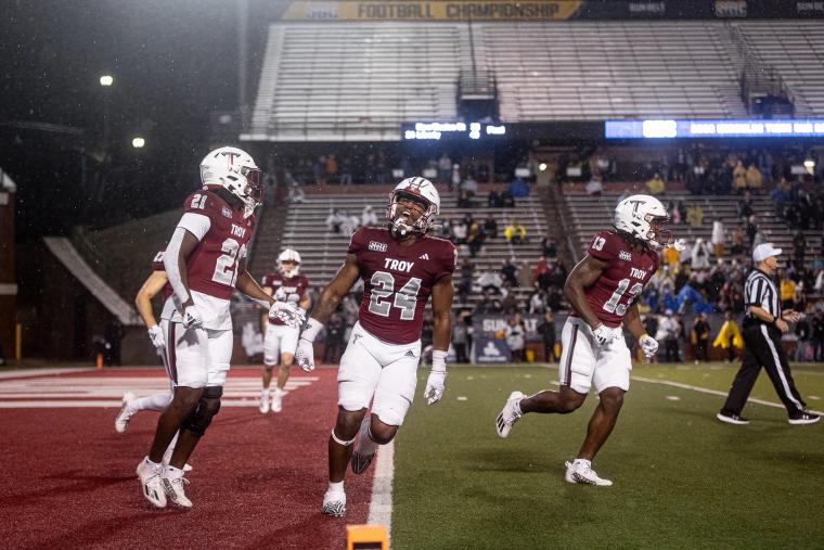 Troy Dominates App State to Secure Back-to-Back Sun Belt Football Championships