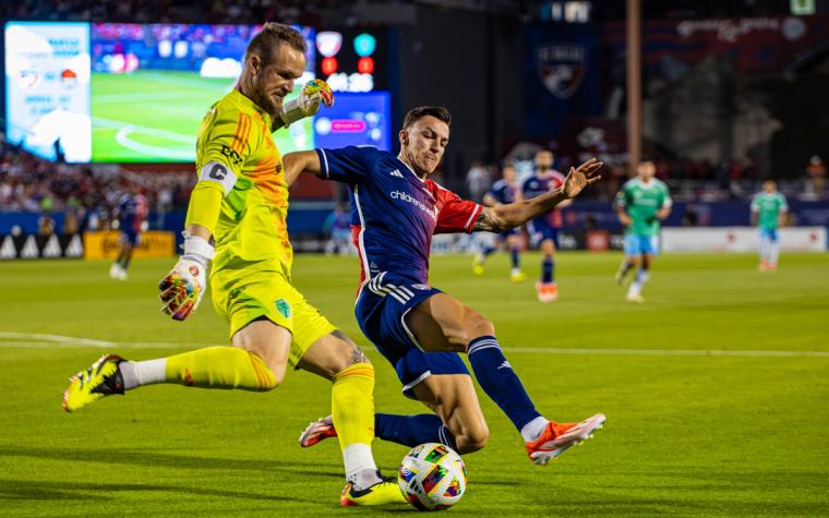 Seattle Sounders and FC Dallas match action