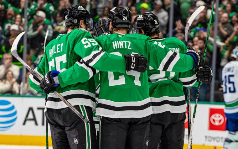 Dallas Stars game action