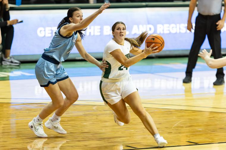 Raiders Soar to Victory: Wright State Women's Basketball Dominates Home Opener Against Mount Vernon Nazarene