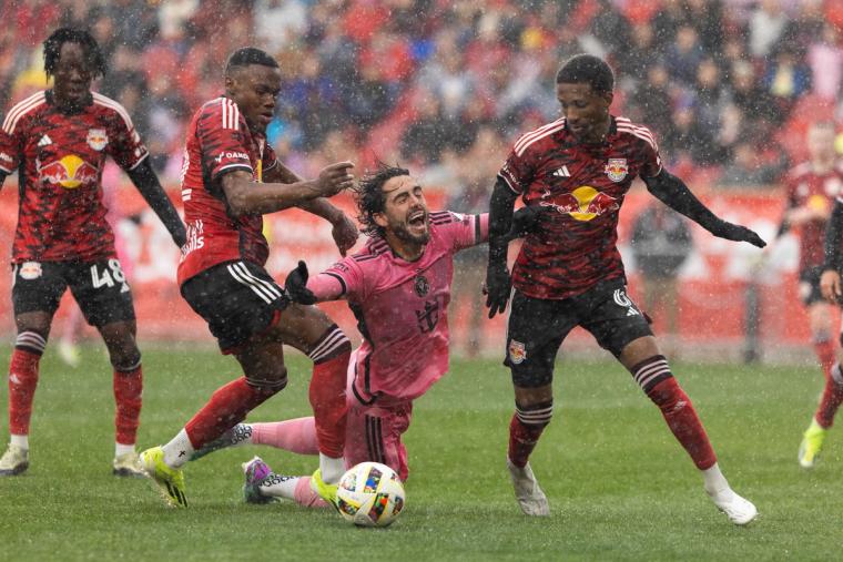 Inter Miami's Rainy Day Rout: Messi's Absence Felt in 4-0 Loss to Red Bulls