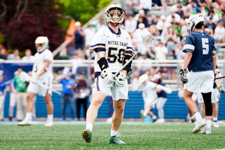 Notre Dame Lacrosse Advances to Championship Weekend with Victory Over Georgetown