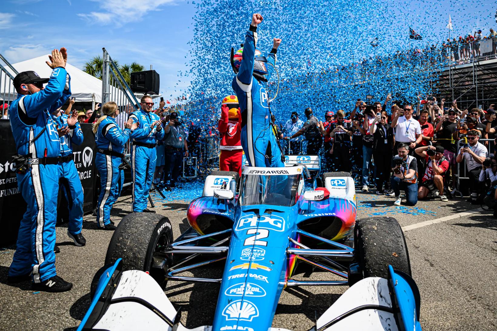 Josef Newgarden Dominates Season Opener at St. Petersburg Grand Prix