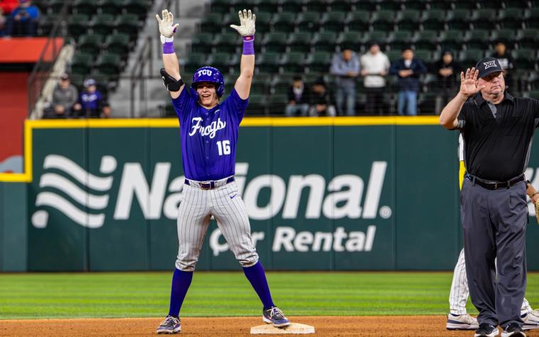 No. 22 TCU Opens Amegy College Baseball Showdown with Convincing 10-4 Victory Over Michigan